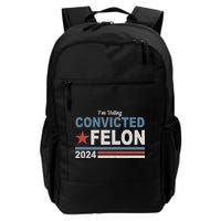 Im Voting Convicted Felon Trump 2024 Backpack