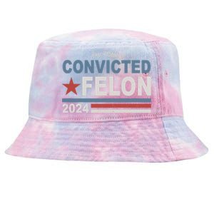 Im Voting Convicted Felon Trump 2024 Tie-Dyed Bucket Hat