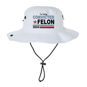 Im Voting Convicted Felon Trump 2024 Legacy Cool Fit Booney Bucket Hat