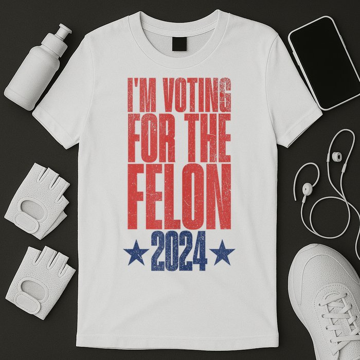 IM Voting Convicted Felon 2024 Stand Out With Bold Statement T-Shirt