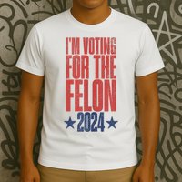 IM Voting Convicted Felon 2024 Stand Out With Bold Statement T-Shirt