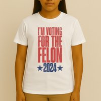 IM Voting Convicted Felon 2024 Stand Out With Bold Statement T-Shirt