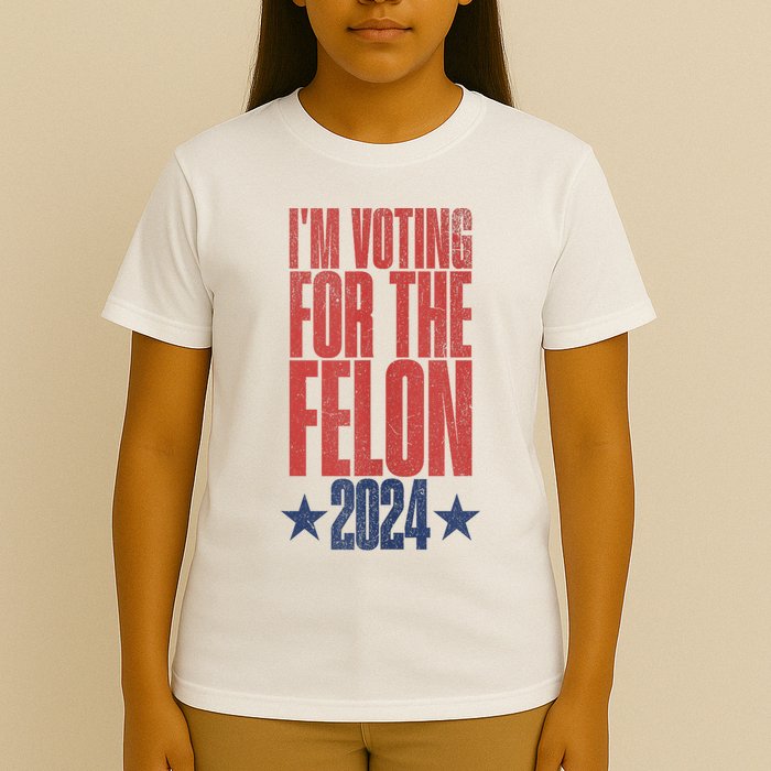 IM Voting Convicted Felon 2024 Stand Out With Bold Statement T-Shirt