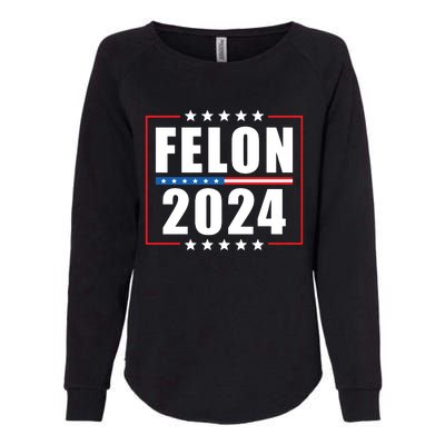 IM Voting Convicted Felon 2024 Womens California Wash Sweatshirt