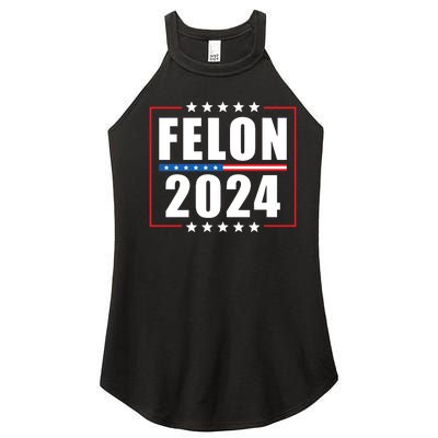 IM Voting Convicted Felon 2024 Women’s Perfect Tri Rocker Tank