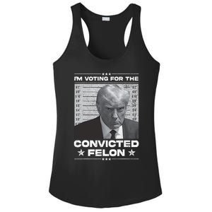 IM Voting Convicted Felon 2024 Trump 2024 Convicted Felon Ladies PosiCharge Competitor Racerback Tank