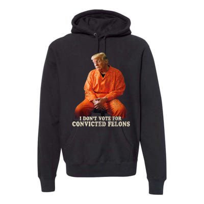 IM Voting Convicted Felon 2024 Trump 2024 Convicted Felon Premium Hoodie