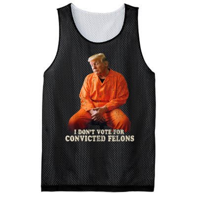 IM Voting Convicted Felon 2024 Trump 2024 Convicted Felon Mesh Reversible Basketball Jersey Tank