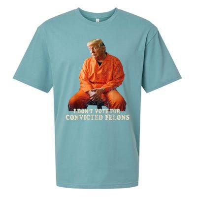 IM Voting Convicted Felon 2024 Trump 2024 Convicted Felon Sueded Cloud Jersey T-Shirt