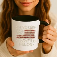 Im Voting Convicted Felon Trump Usa 2024 Vintage Mug