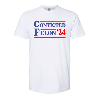 IM Voting Convicted Felon 2024 Trump 2024 Convicted Felon Softstyle CVC T-Shirt