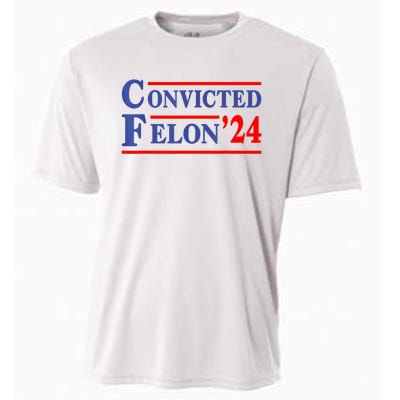 IM Voting Convicted Felon 2024 Trump 2024 Convicted Felon Cooling Performance Crew T-Shirt