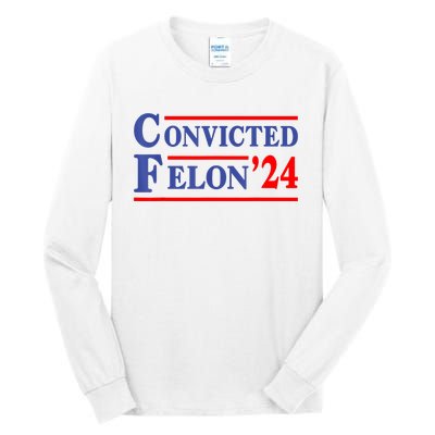 IM Voting Convicted Felon 2024 Trump 2024 Convicted Felon Tall Long Sleeve T-Shirt