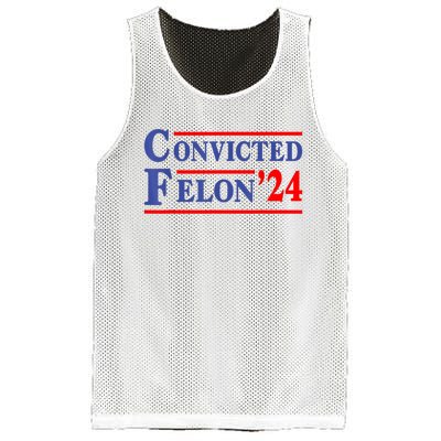 IM Voting Convicted Felon 2024 Trump 2024 Convicted Felon Mesh Reversible Basketball Jersey Tank