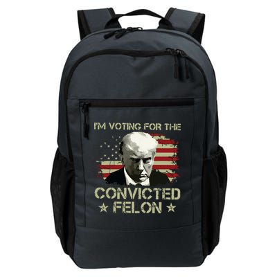 Im Voting Convicted Felon 2024 Trump 2024 Convicted Felon Daily Commute Backpack