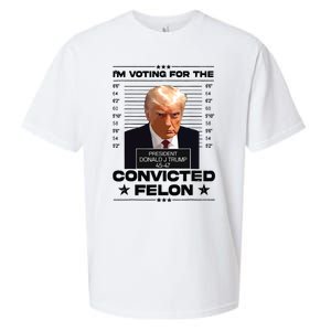 Im Voting Convicted Felon 2024 Trump 2024 Convicted Felon Sueded Cloud Jersey T-Shirt