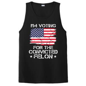 Im Voting Convicted Felon 2024 Trump 2024 Convicted Felon PosiCharge Competitor Tank