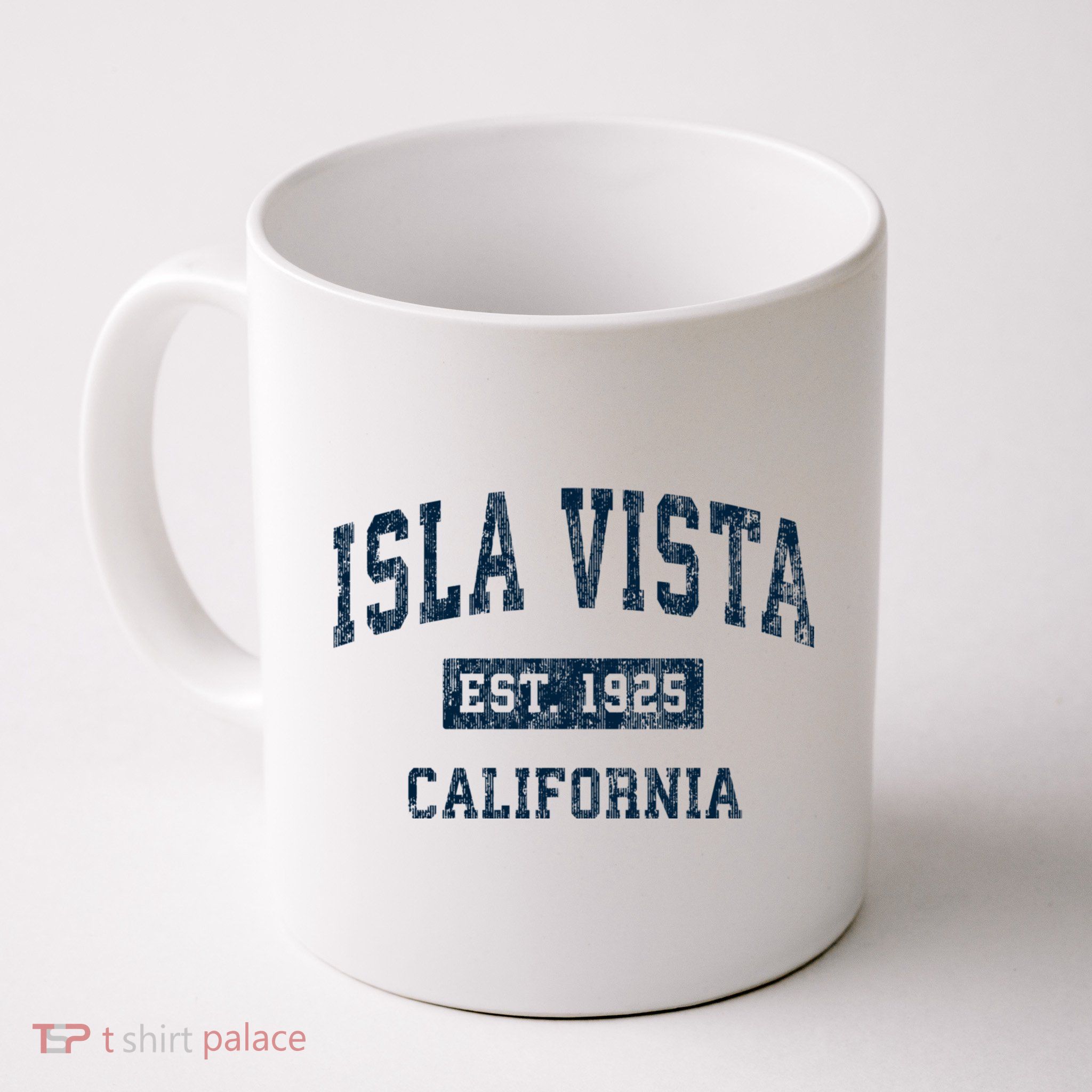 Isla Vista California EST 1925 Vintage Sports Mug