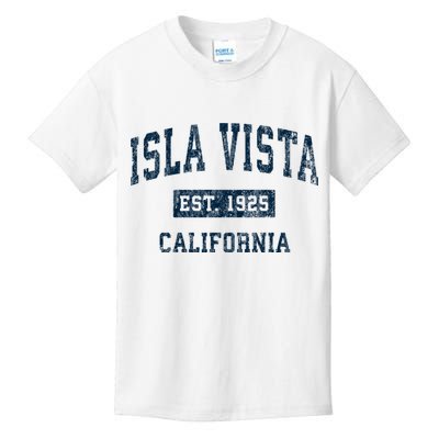 Isla Vista California EST 1925 Vintage Sports Kids T-Shirt