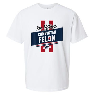 IM Voting Convicted Felon 2024 Trump 2024 Convicted Felon Sueded Cloud Jersey T-Shirt