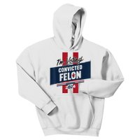 IM Voting Convicted Felon 2024 Trump 2024 Convicted Felon Kids Hoodie