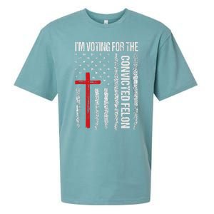 IM Voting Convicted Felon 2024 Trump 2024 Convicted Felon Sueded Cloud Jersey T-Shirt