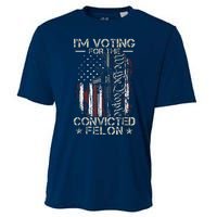 IM Voting Convicted Felon 2024 Convicted Felon 2024 Cooling Performance Crew T-Shirt