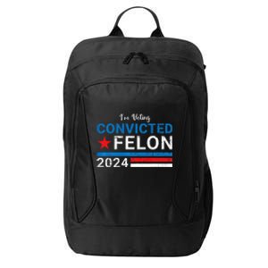 IM Voting Convicted Felon 2024 City Backpack