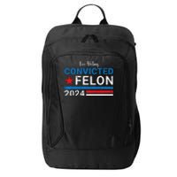 IM Voting Convicted Felon 2024 City Backpack