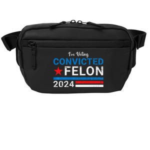 IM Voting Convicted Felon 2024 Crossbody Pack