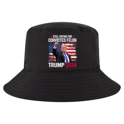 IM Voting Convicted Felon 2024 Trump 2024 Convicted Felon Cool Comfort Performance Bucket Hat