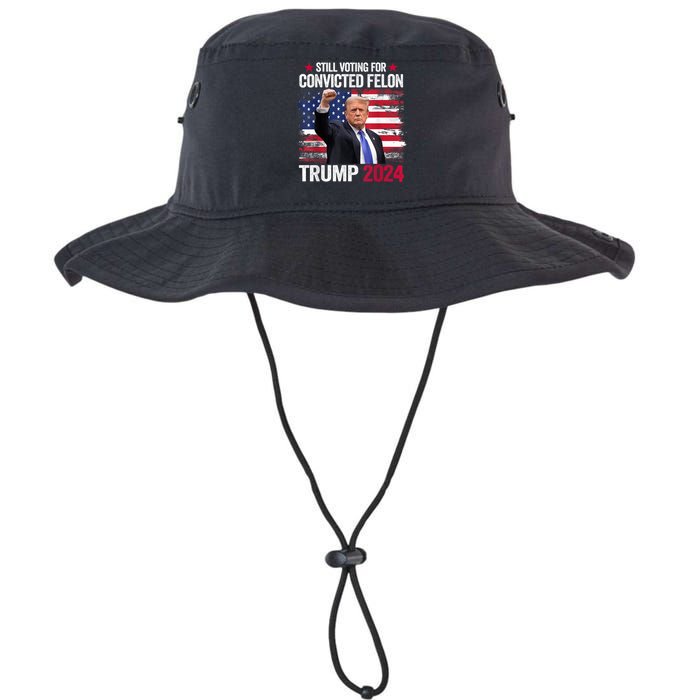 IM Voting Convicted Felon 2024 Trump 2024 Convicted Felon Legacy Cool Fit Booney Bucket Hat