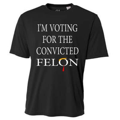 IM Voting Convicted Felon 2024 Cooling Performance Crew T-Shirt