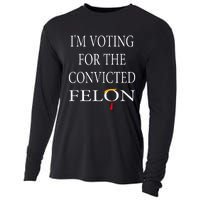 IM Voting Convicted Felon 2024 Cooling Performance Long Sleeve Crew