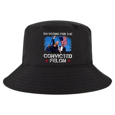 IM Voting Convicted Felon 2024 Trump 2024 Convicted Felon Cool Comfort Performance Bucket Hat