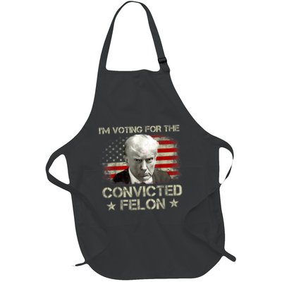 IM Voting Convicted Felon 2024 Trump 2024 Convicted Felon Apron