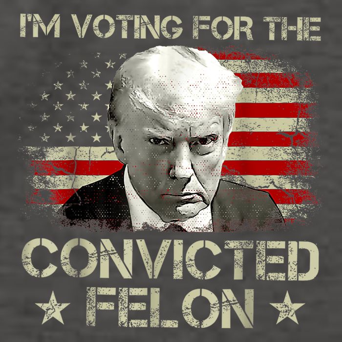 IM Voting Convicted Felon 2024 Trump 2024 Convicted Felon Vector Backpack