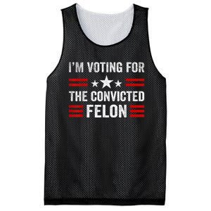 IM Voting Convicted Felon 2024 2024 Convicted Felon Mesh Reversible Basketball Jersey Tank