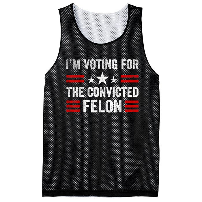 IM Voting Convicted Felon 2024 2024 Convicted Felon Mesh Reversible Basketball Jersey Tank