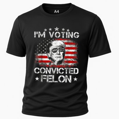 IM Voting Convicted Felon 2024 Trump 2024 Convicted Felon Performance Shirt