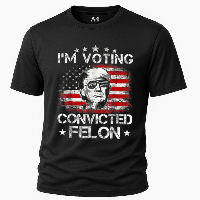 IM Voting Convicted Felon 2024 Trump 2024 Convicted Felon Performance Shirt