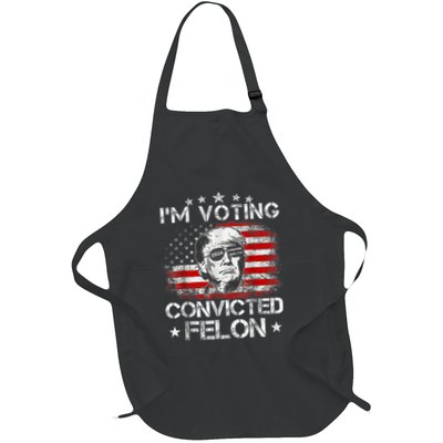 IM Voting Convicted Felon 2024 Trump 2024 Convicted Felon Apron