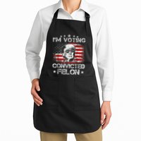 IM Voting Convicted Felon 2024 Trump 2024 Convicted Felon Apron