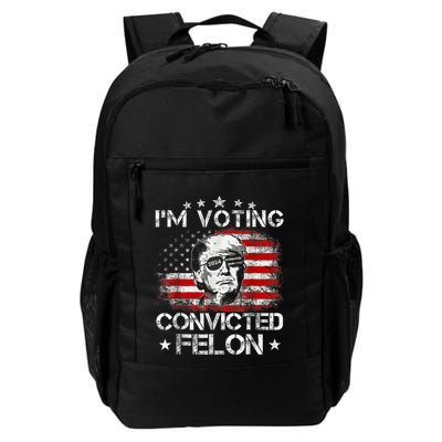 IM Voting Convicted Felon 2024 Trump 2024 Convicted Felon Backpack