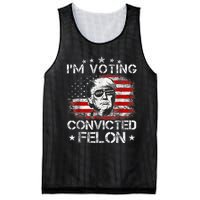 IM Voting Convicted Felon 2024 Trump 2024 Convicted Felon Mesh Reversible Basketball Jersey Tank