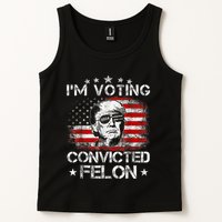 IM Voting Convicted Felon 2024 Trump 2024 Convicted Felon Tank Top