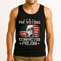 IM Voting Convicted Felon 2024 Trump 2024 Convicted Felon Tank Top