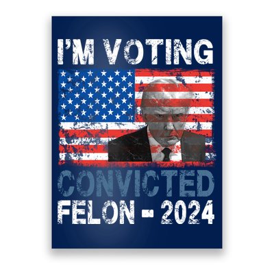 IM Voting Convicted Felon 2024 Poster