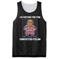 IM Voting Convicted Felon Trump 2024 Mesh Reversible Basketball Jersey Tank