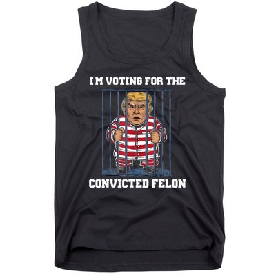 IM Voting Convicted Felon Trump 2024 Tank Top